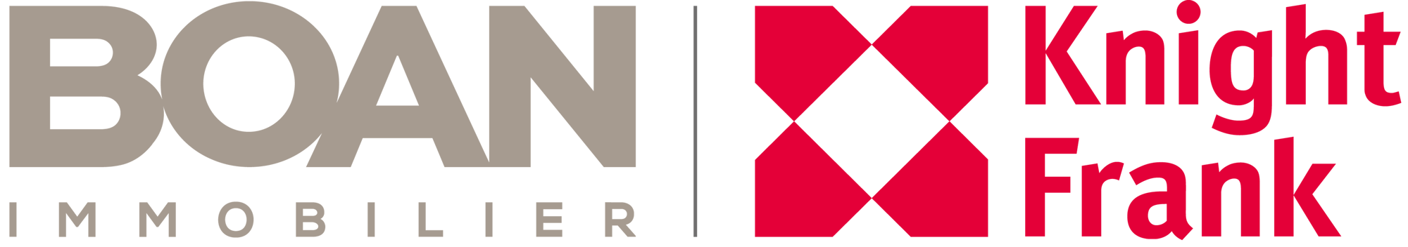 Logo Boan Knight-Frank BOAN Immobilier Megève